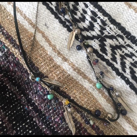 Feather necklace - Picture 1 of 4