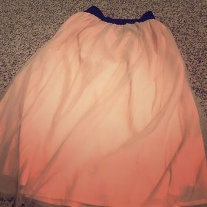 Tulle skirt