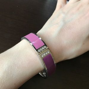 Two-tone Purple Magnetic Bangle
