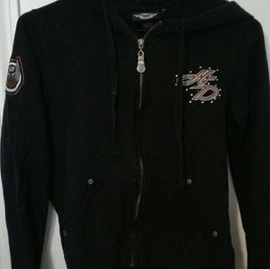 Harley Davidson zip hoodie