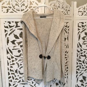 Hooded cardigan size small