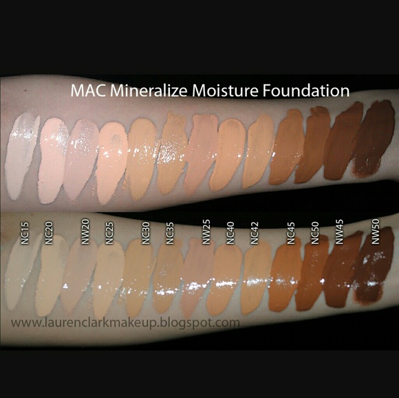 MAC NC35 MINERALIZE MOISTURE SPF 15 FOUNDATION NEW - Picture 2 of 2