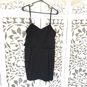 Black cocktail dress size medium