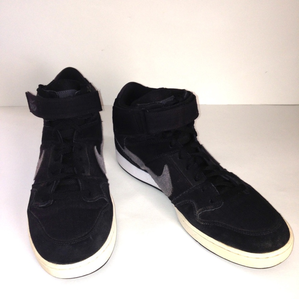 Nike 6.0 Zoom Air Black Gray Mid-Top Sneakers 12_4