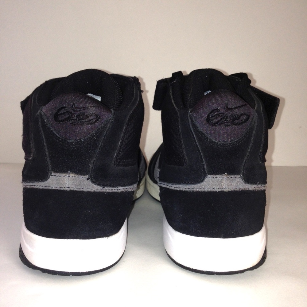 Nike 6.0 Zoom Air Black Gray Mid-Top Sneakers 12_5