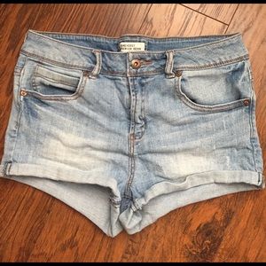 Forever 21 high waisted denim shorts
