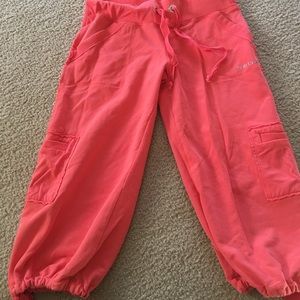 Bebe cargo capris like new!