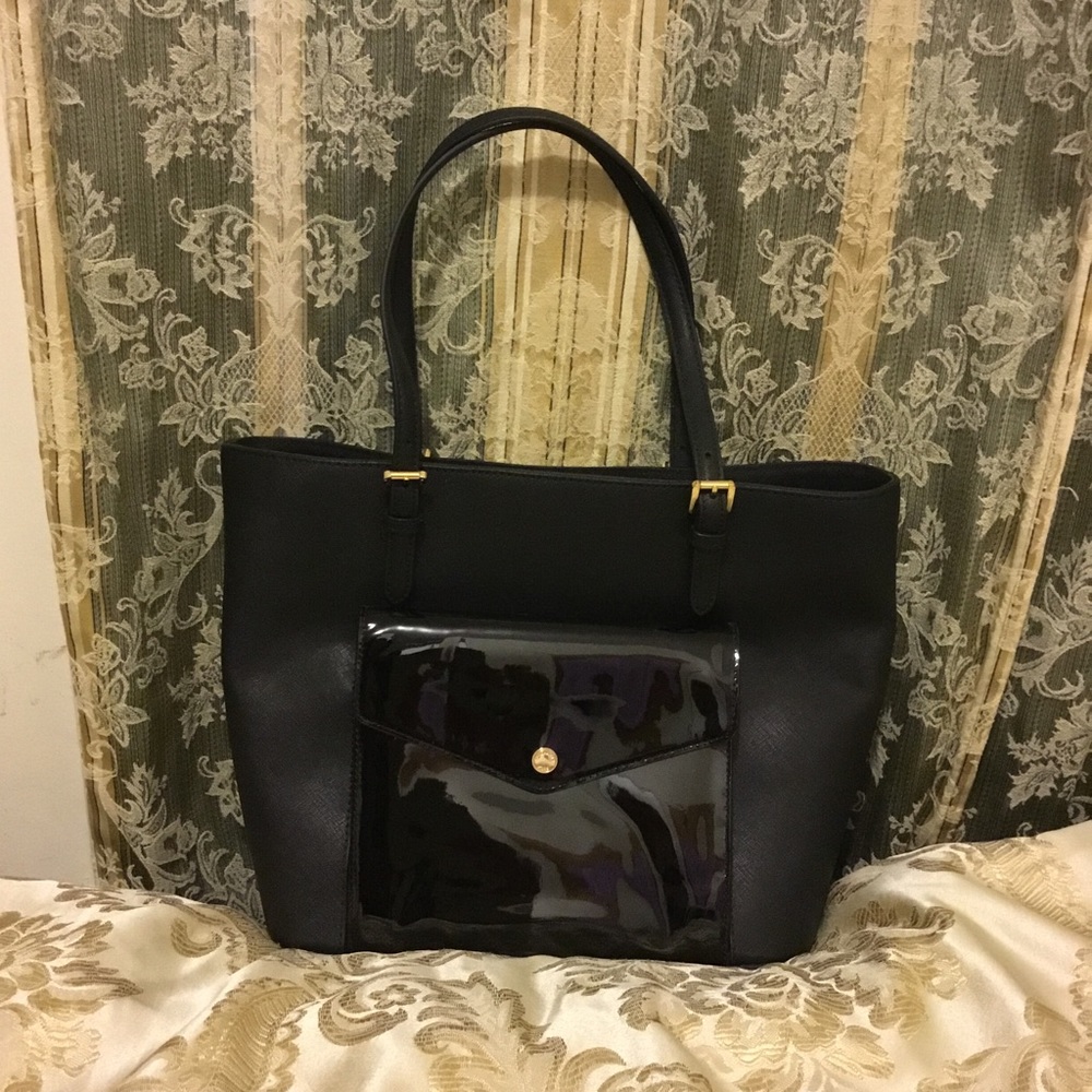 Michael Kors Large Pocket Leather Tote