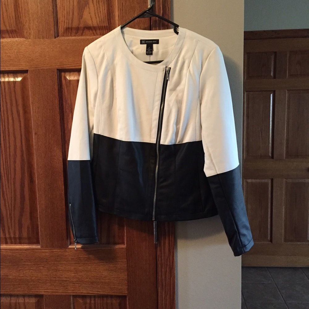 INC Pleather Jacket