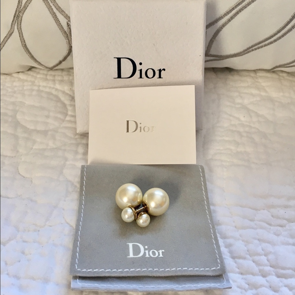 Christian Dior tribal earrings