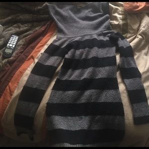 midi striped dark Alice allure scoopneck cowl Top