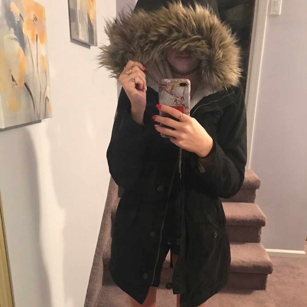 Holister winter coat