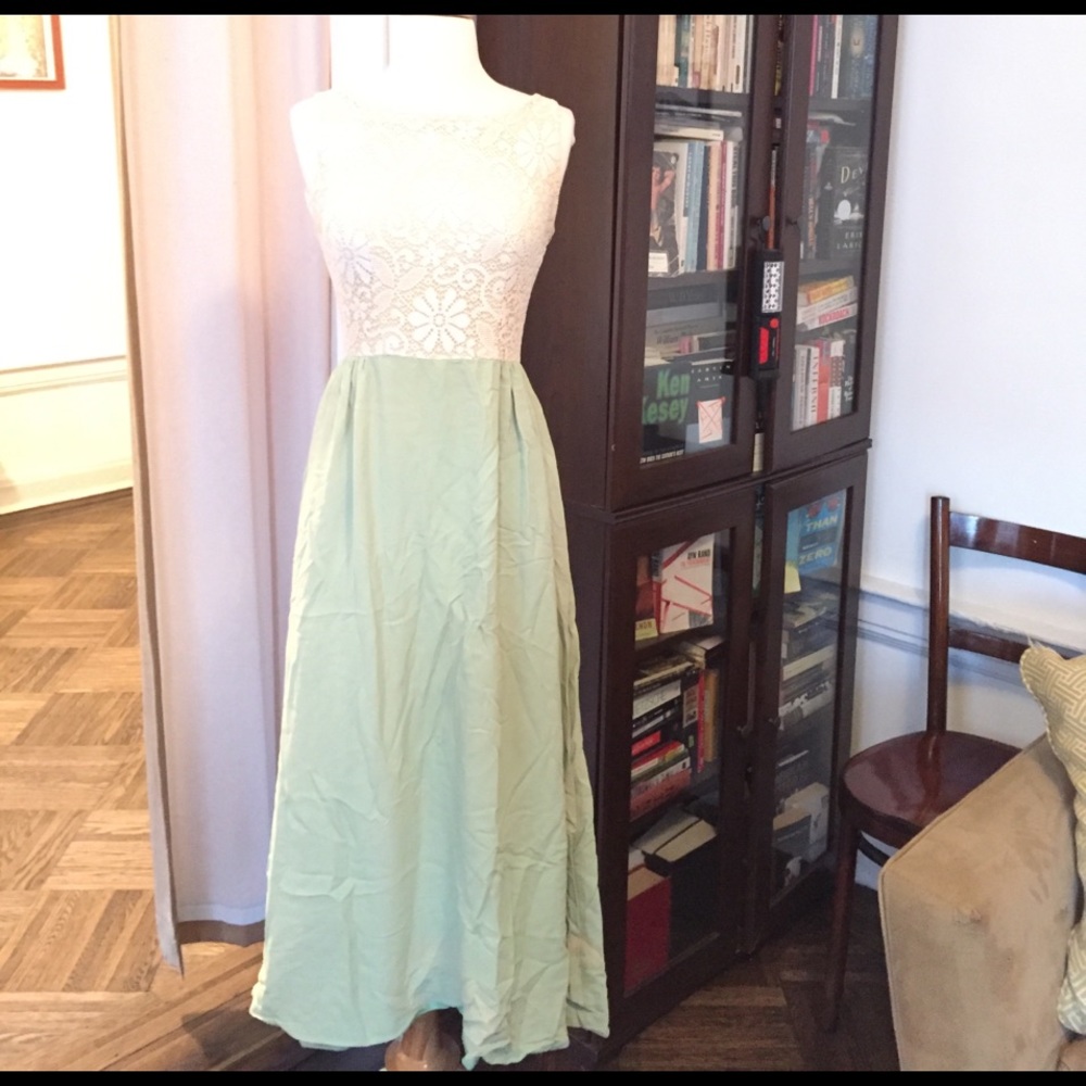 Vintage 60s maxi dress