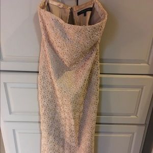 NWT NEIMANS CARMEN MARC VALVO LACE BEADED GOWN