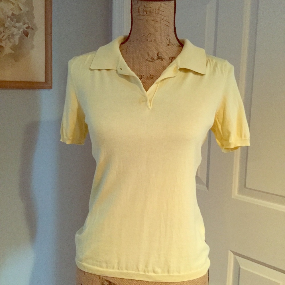 Talbots knit polo shirt