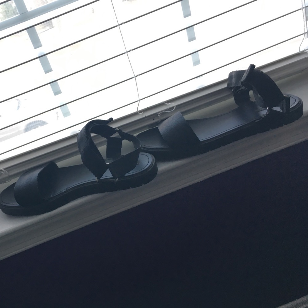 Latch up sandals from Forever21