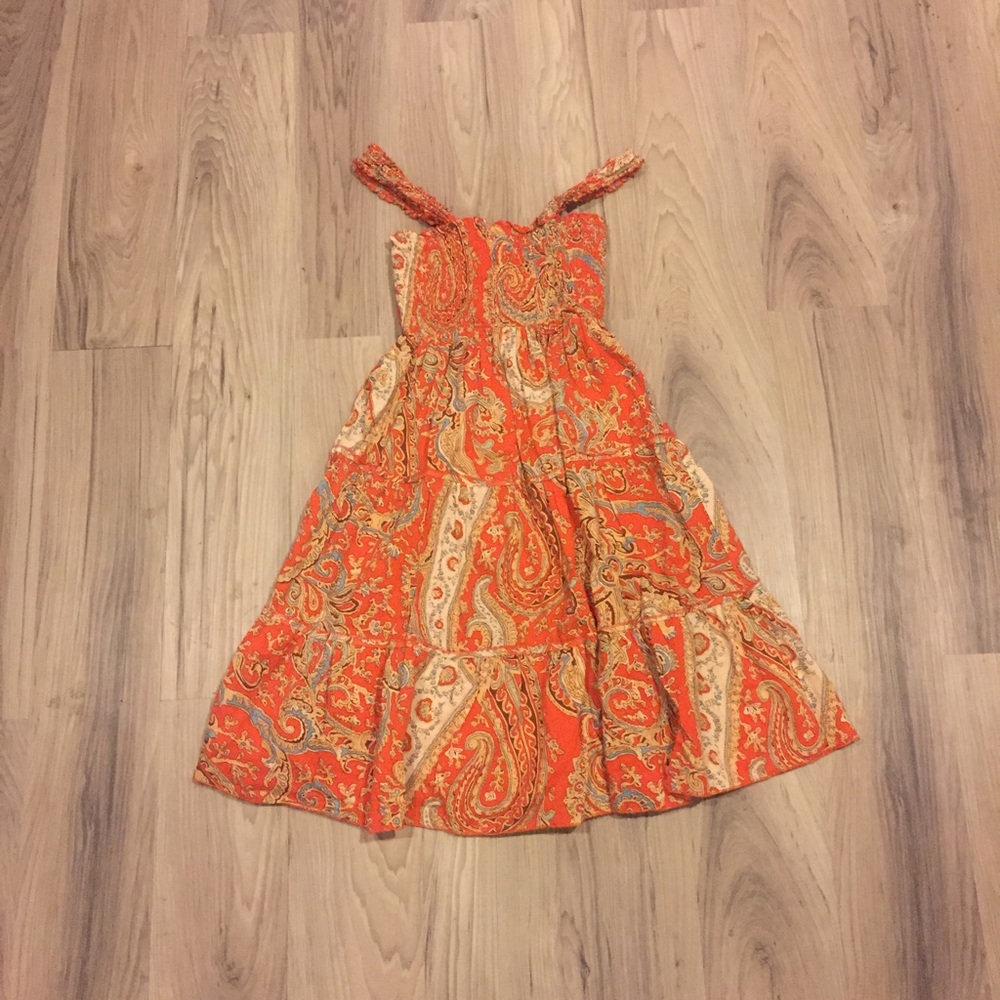 Boho Paisley Festival Dress