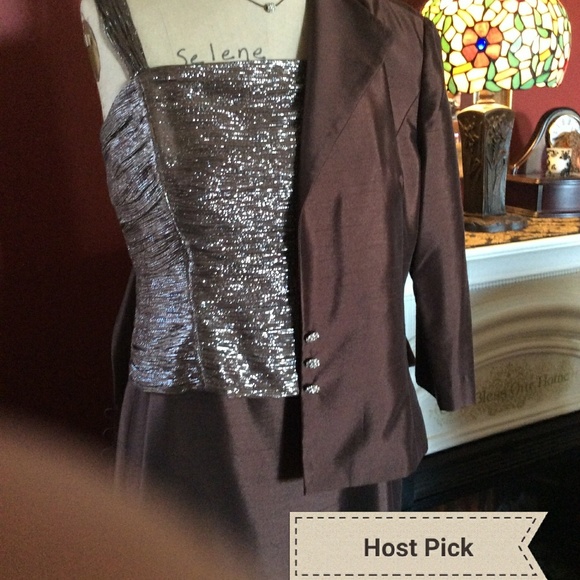 Karen Miller Dresses & Skirts - HP🎉Host Pick🎉 - Formal Dress w/Jacket
