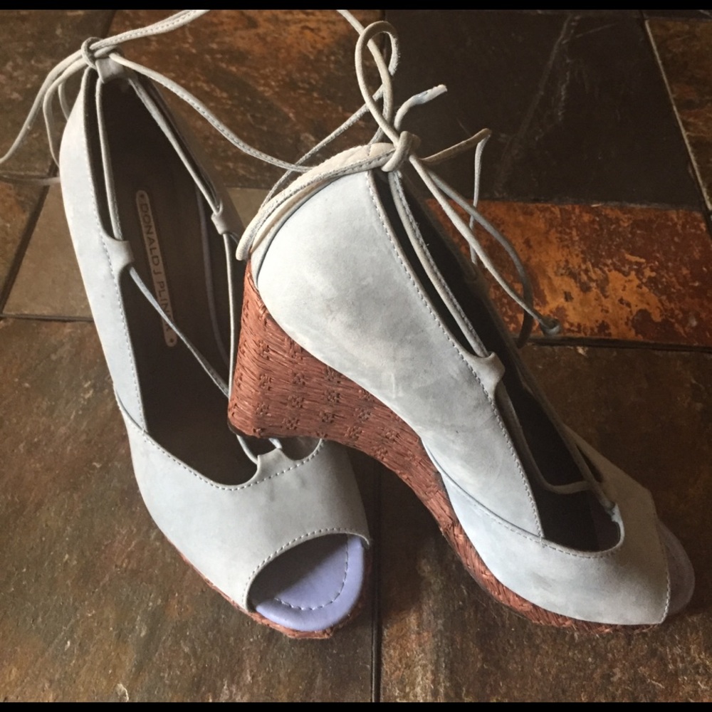 Donald J. Pliner open-toe wedges