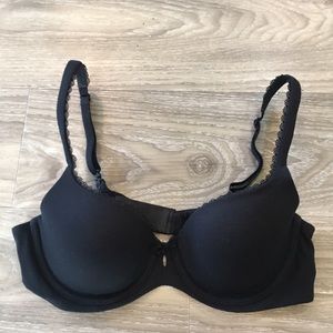 Body by Victoria Lined Demi Black Bra