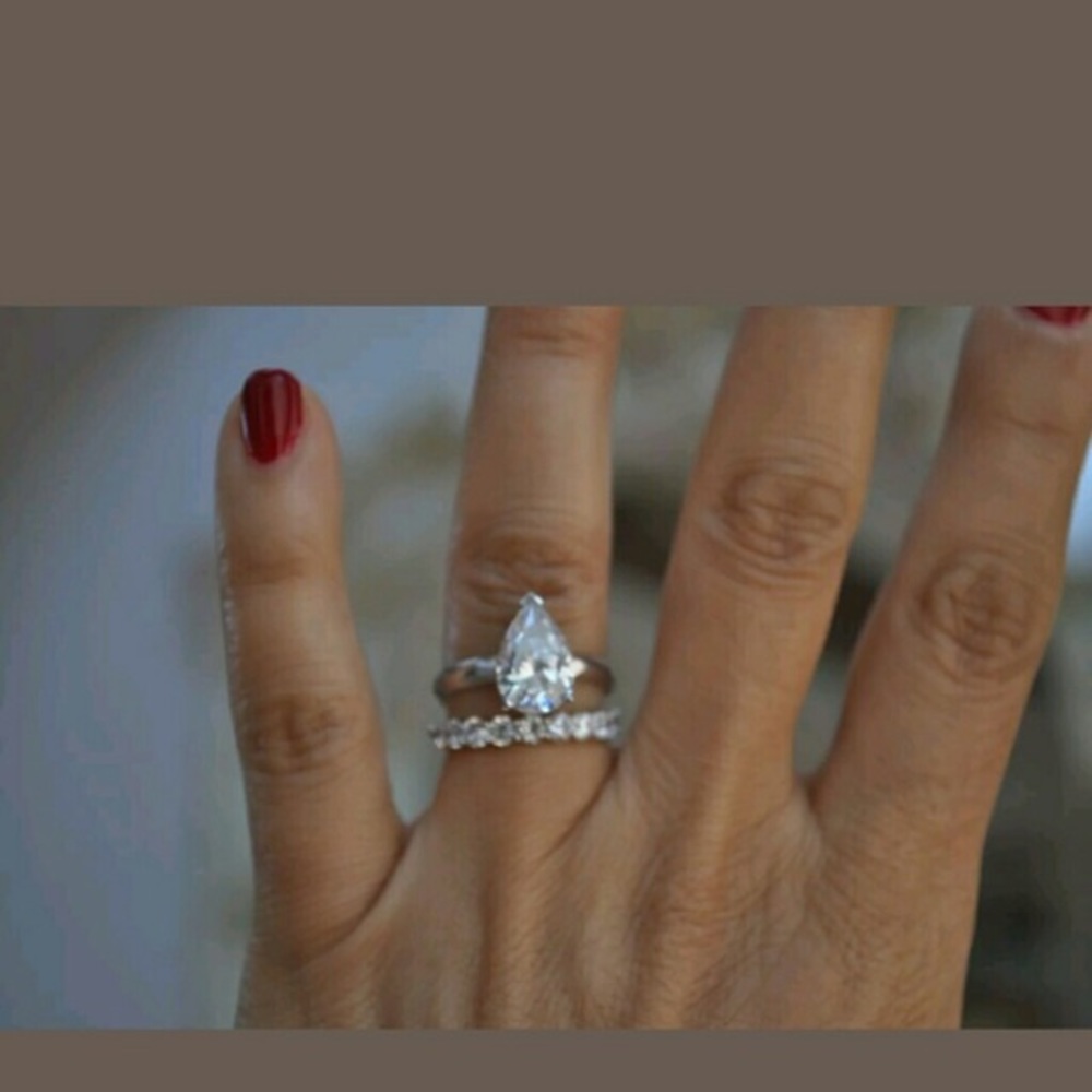 FLASH Sale!  Diamond Ring 14k White Gold