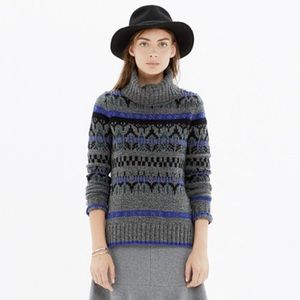 Madewell Iceblock Nordic Turtleneck
