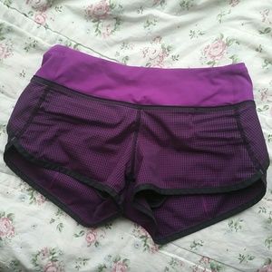 Purple Size 2 Lululemon Speed Shorts
