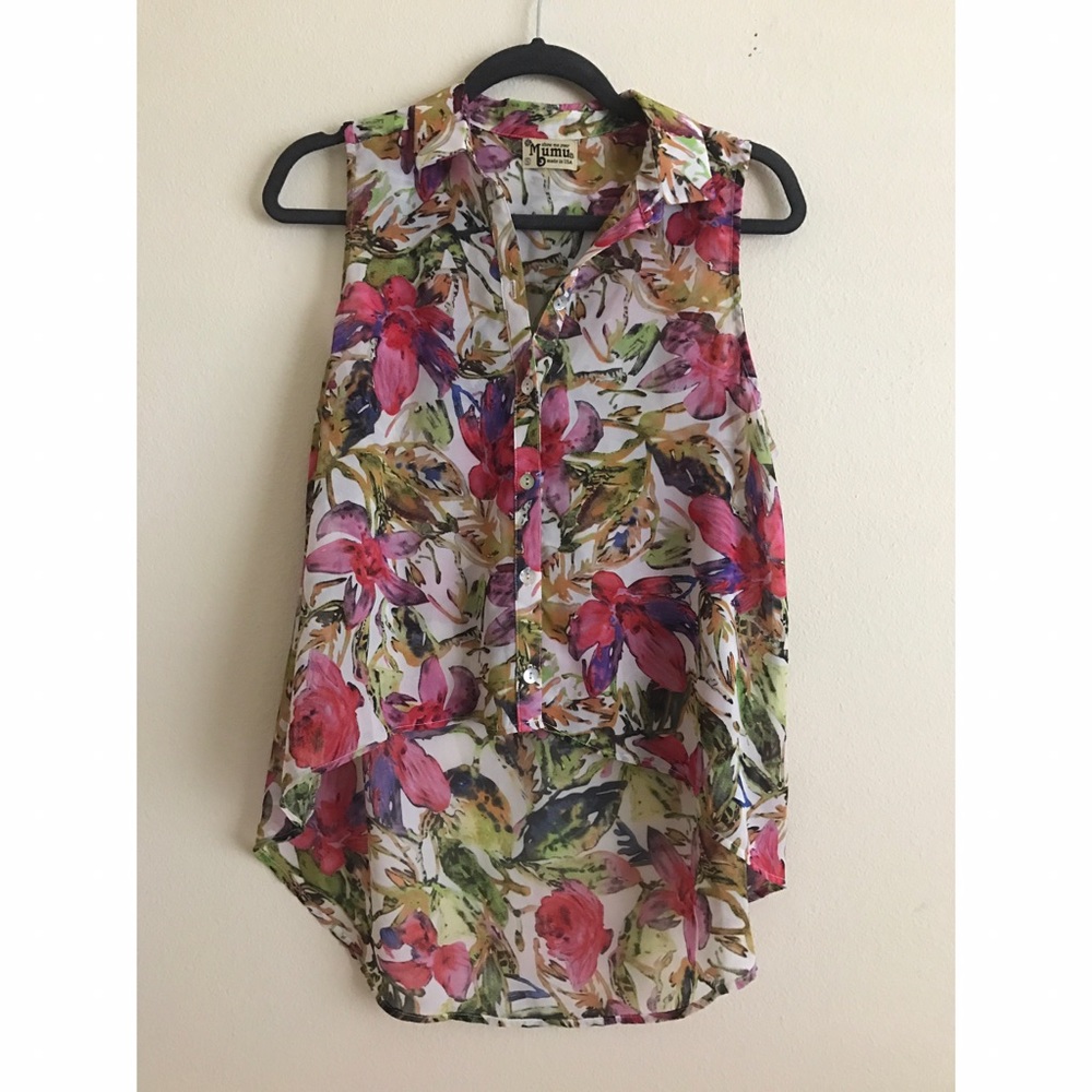 Show Me Your Mumu Carolyn Collared tank