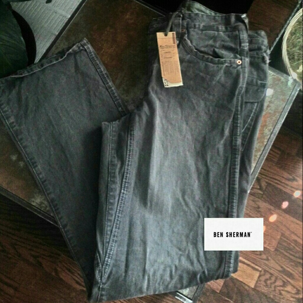 BEN SHERMAN straight 'Lowdon' jeans