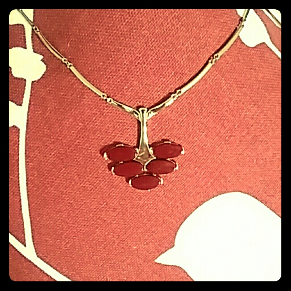 Vintage 1977 Silver Statement Necklace