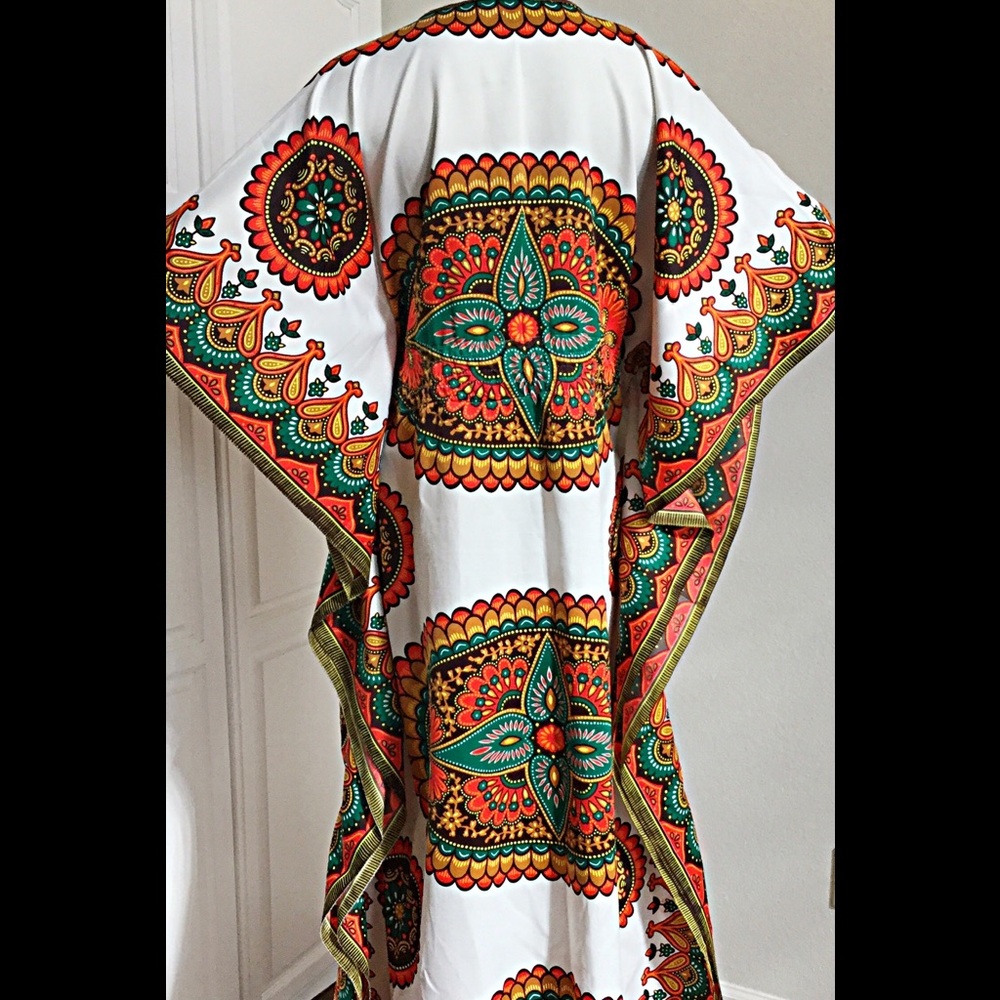 SOLD🌵🌵Host Pick🌵🌵🌵70s Kaftan Dress - Picture 6 of 8