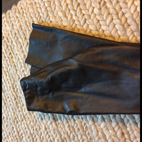 Leather pants straight leg - Picture 2 of 2