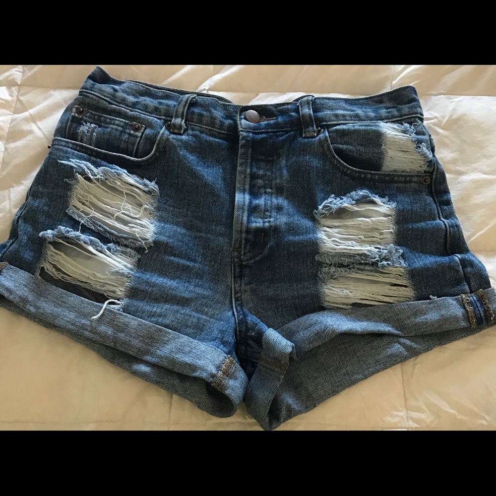 Jean shorts