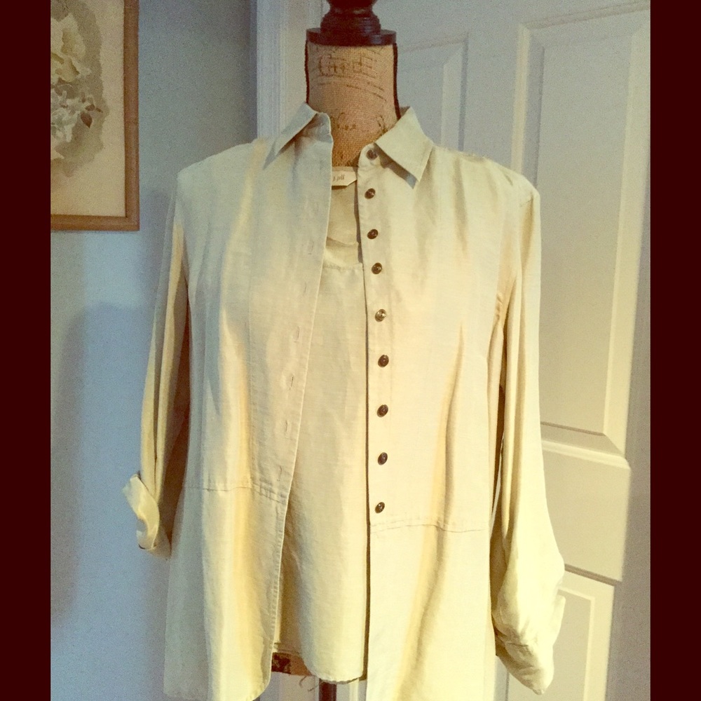 J. Jill 2 piece blouse set