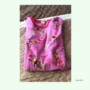 Purple Monkey Children's Gown