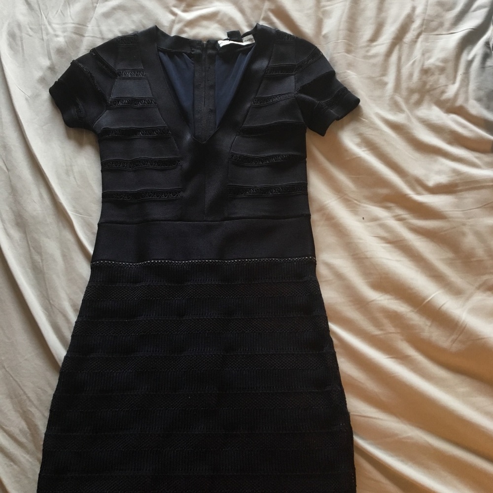 FCUK navy bandage dress size 4