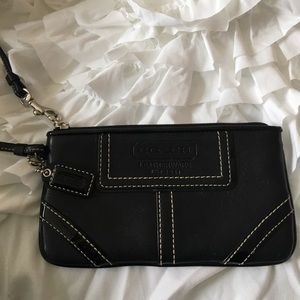 Coach Wristlet in Black