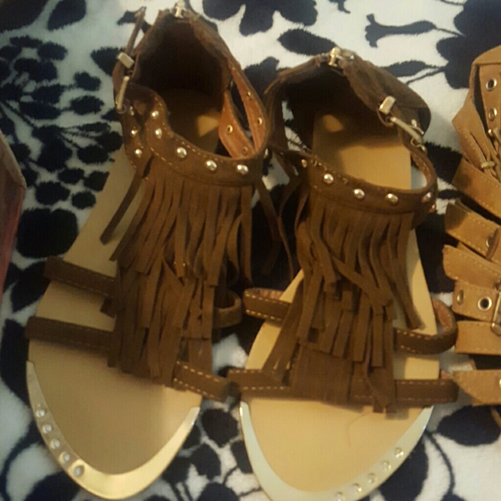 Went to Plato's Fringe Gold Studded Gladiators