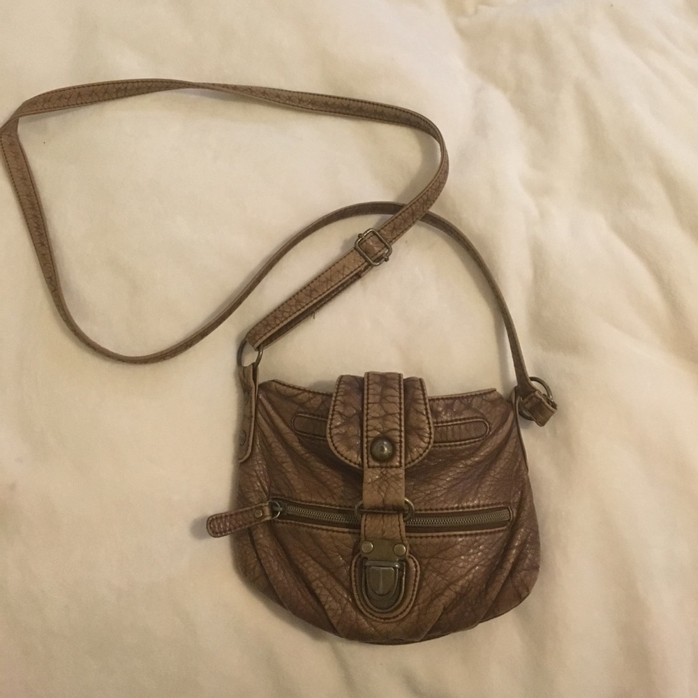 Brown cross body