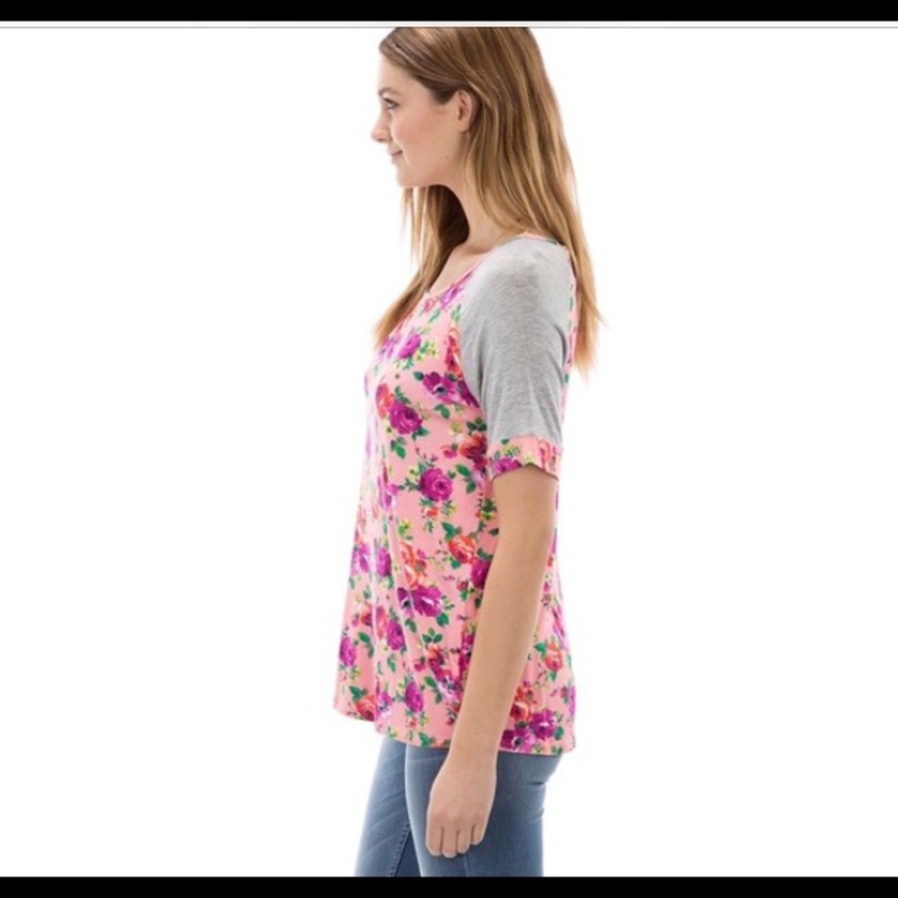 Flower Print Top - Picture 3 of 4