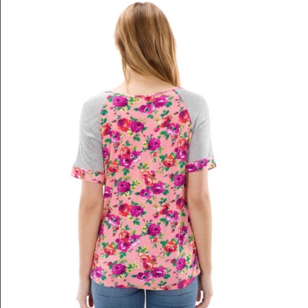 Flower Print Top - Picture 4 of 4