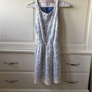 Lace skater dress