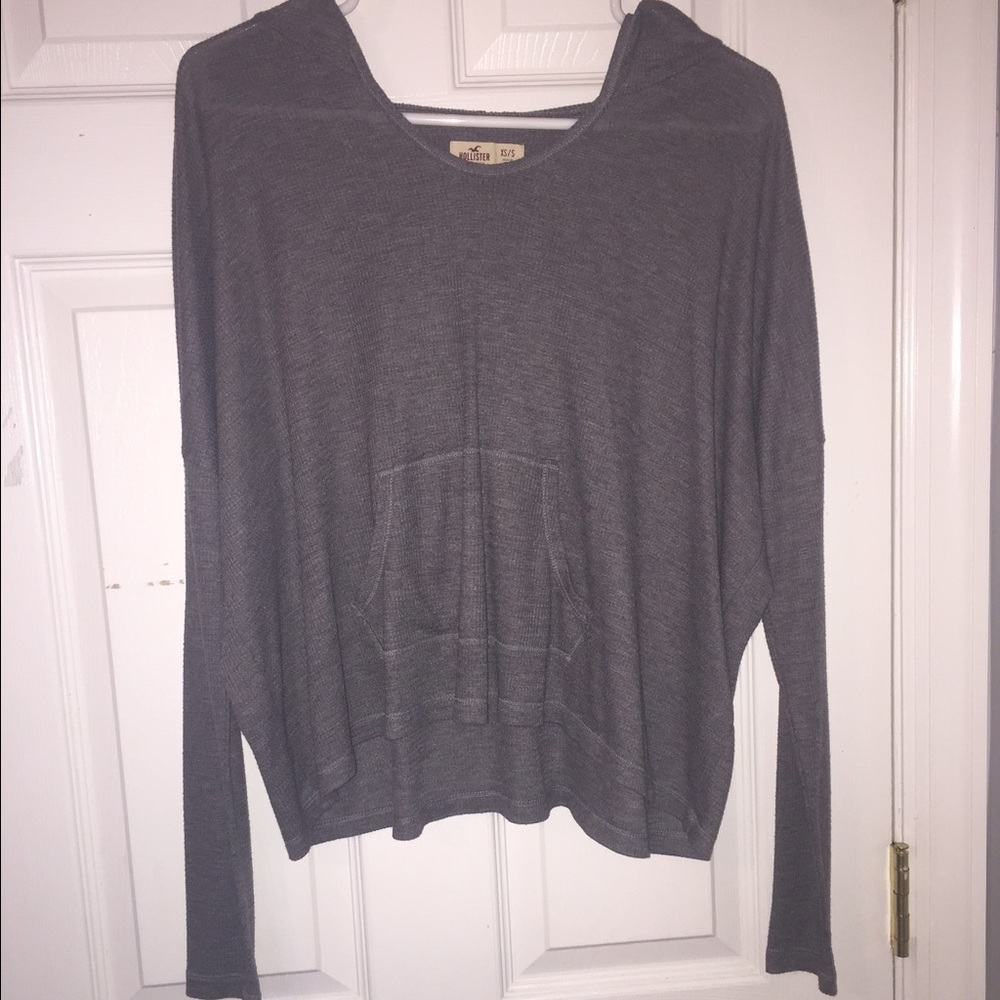 Hollister Long Sleeve Top with Hoodie