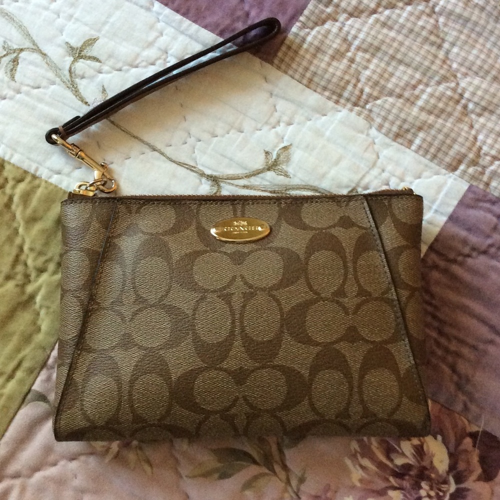 Coach wristlet