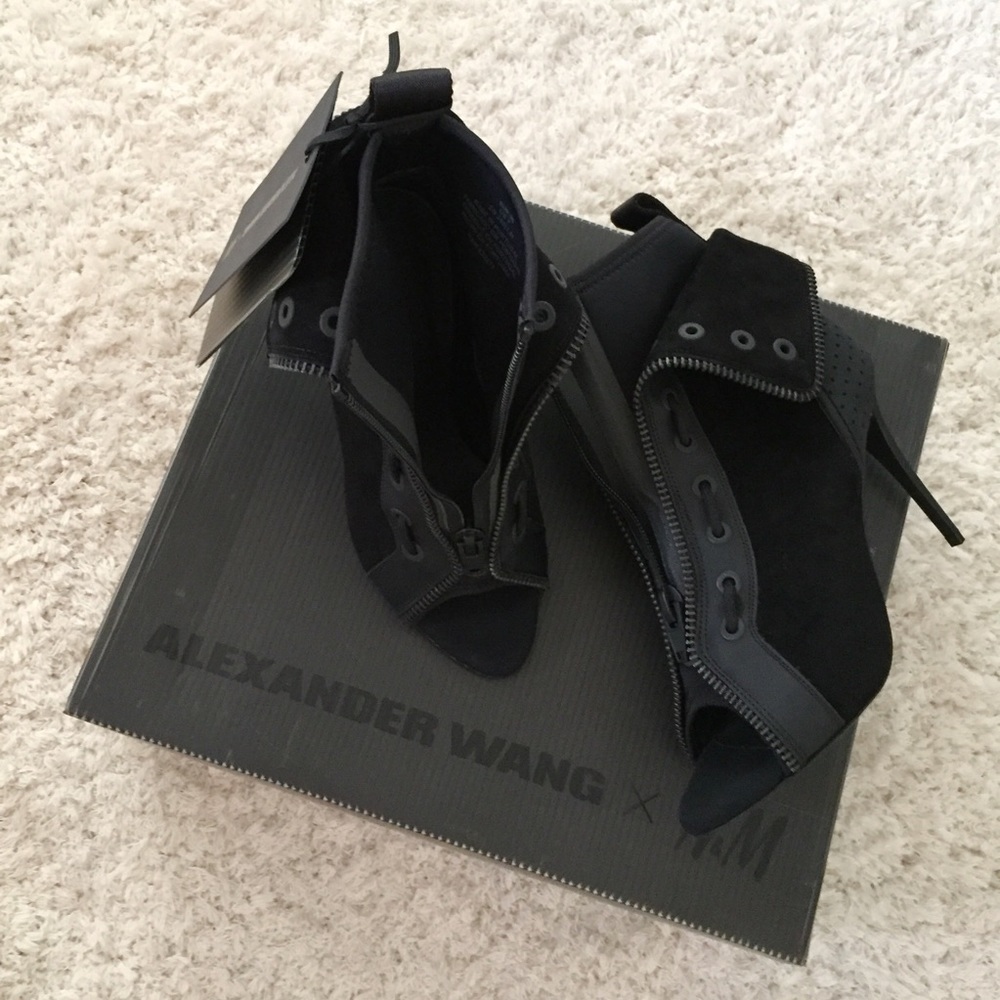 Alexander Wang x H&M Peep Toe Boots