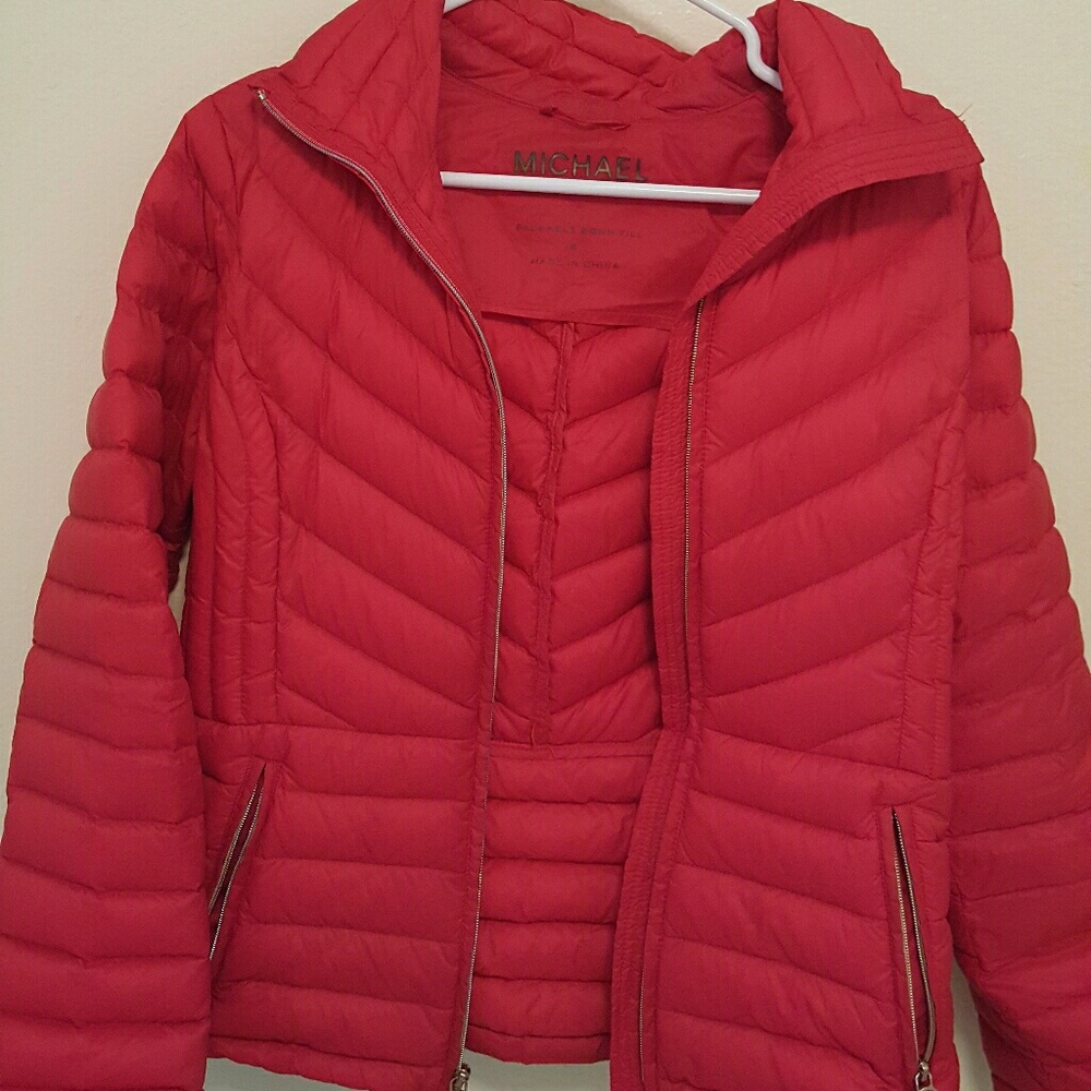 Red down Jacket