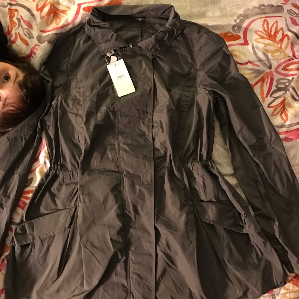 Armani collection Rain Jacket
