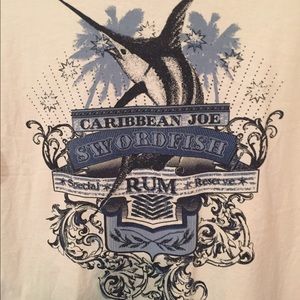 Caribbean Joe Swordfish T-Shirt, mens XL