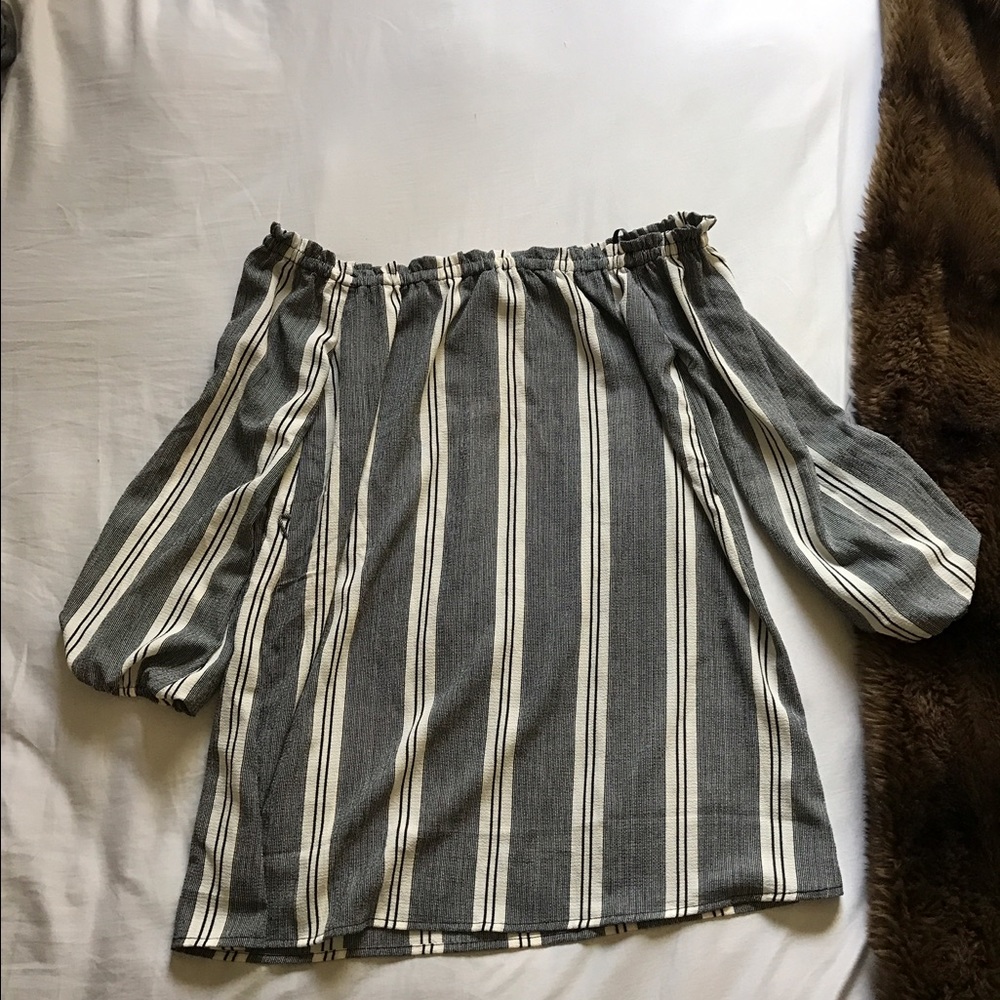 Off the shoulder shirt