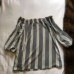 Off the shoulder shirt